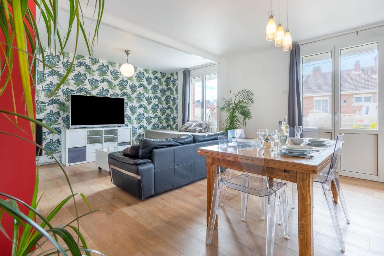 Maison Confortable, Terrasse Et Jardin A Amiens Zewnętrze zdjęcie