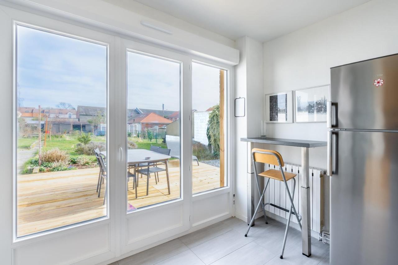 Maison Confortable, Terrasse Et Jardin A Amiens Zewnętrze zdjęcie