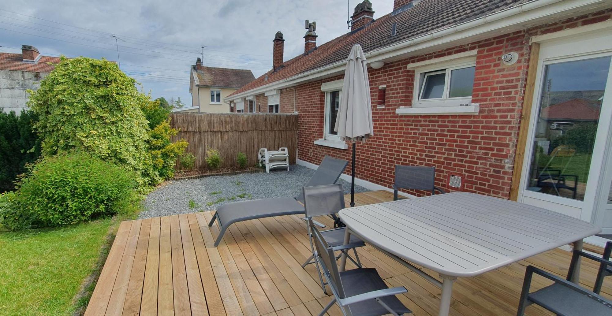Maison Confortable, Terrasse Et Jardin A Amiens Zewnętrze zdjęcie